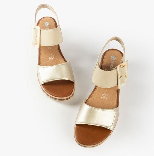 D2L53-60 Womens Sandals Beige
