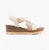 D2L54-60 Womens Sandals Beige Combination