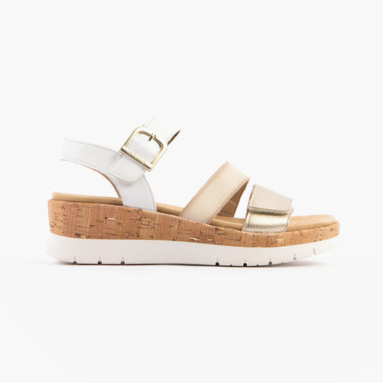 Remonte D2P50-80 Womens Sandals White Combination