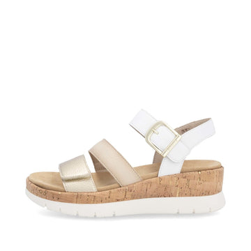 Remonte D2P50-80 Womens Sandals White Combination