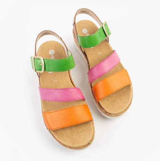 D2P50-90 Womens Sandals Multi