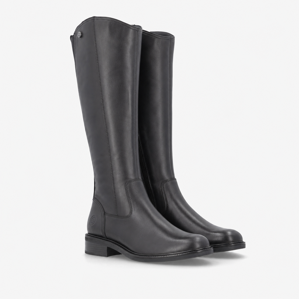 Remonte D2W79 Womens Tall Boots Black