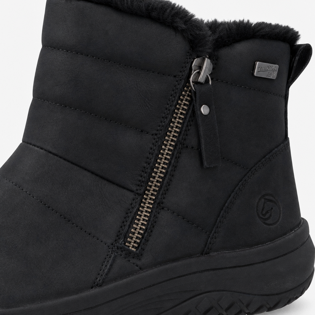Remonte D3Q71 Womens Ankle Boots Black
