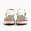 D6453-80 Womens Sandals White Combination