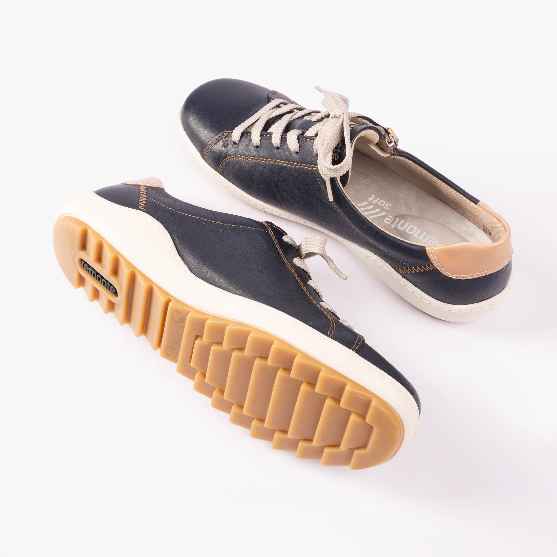 Remonte R1432-14 Womens Shoes Blue Combination