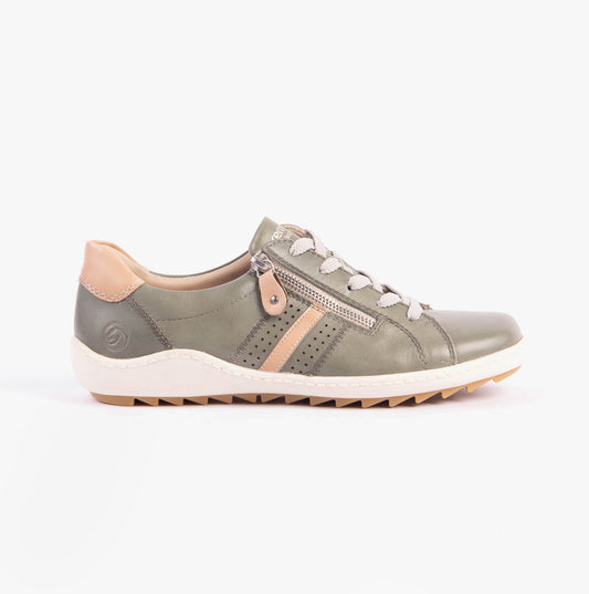 R1432-52 Womens Shoes Green Combination