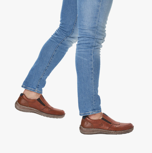 Rieker 03069-24 Mens Shoes Brown