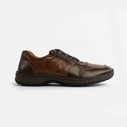 Rieker 03329 Mens Lace-Up Shoes Brown