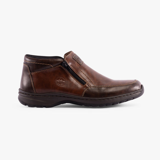 Rieker 03352 Mens Ankle Boots Brown
