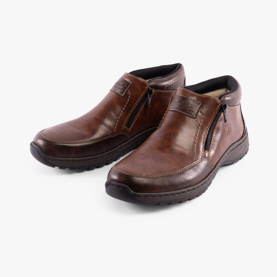 Rieker 03352 Mens Ankle Boots Brown