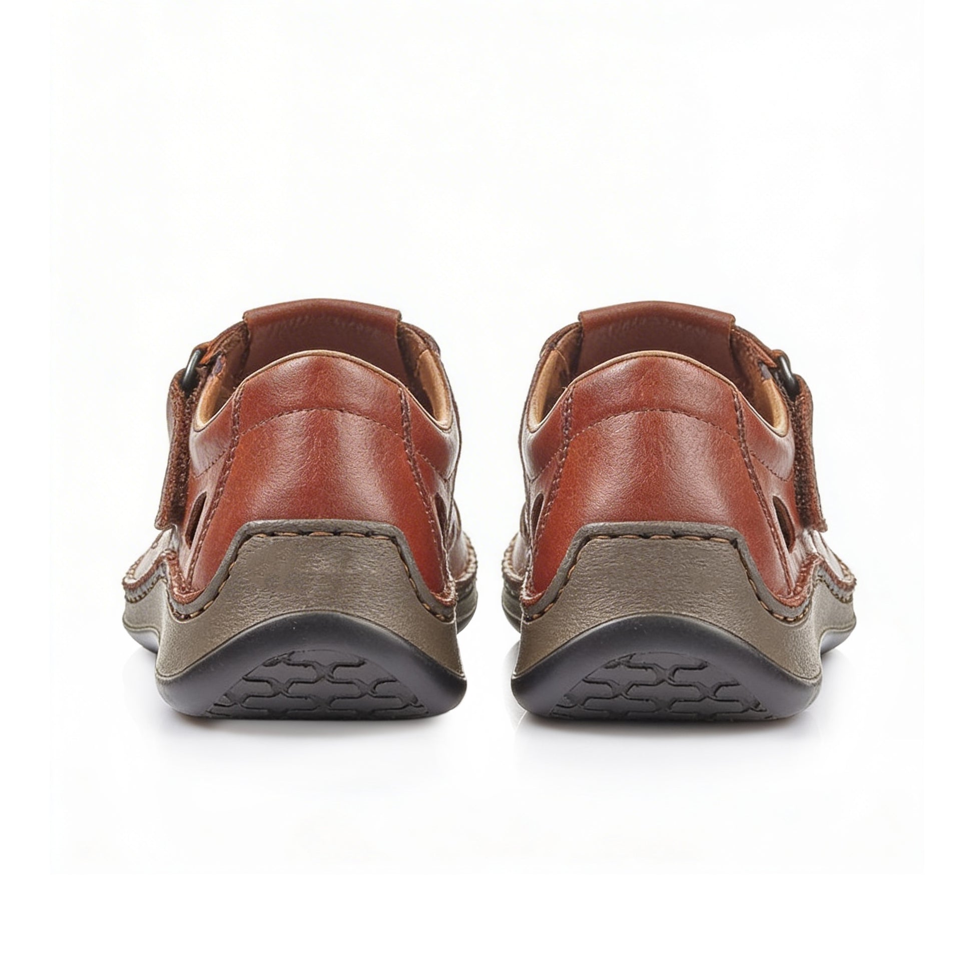 Rieker 05284 Mens Fisherman Sandals Brown