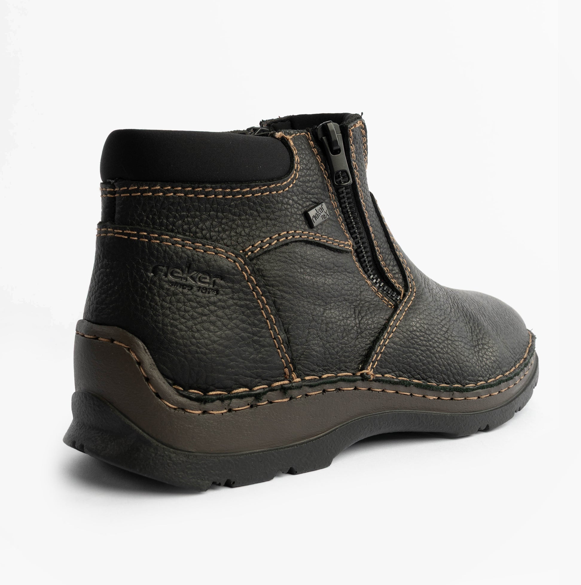 Rieker 05362-00 Mens Boots Black