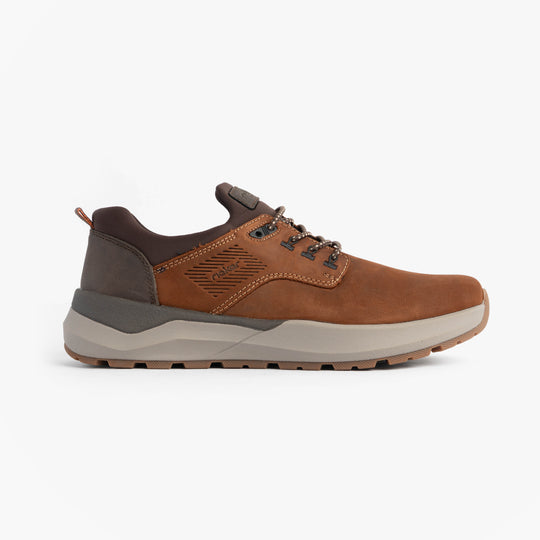 Rieker 06050 Mens Slip-On Shoes Brown