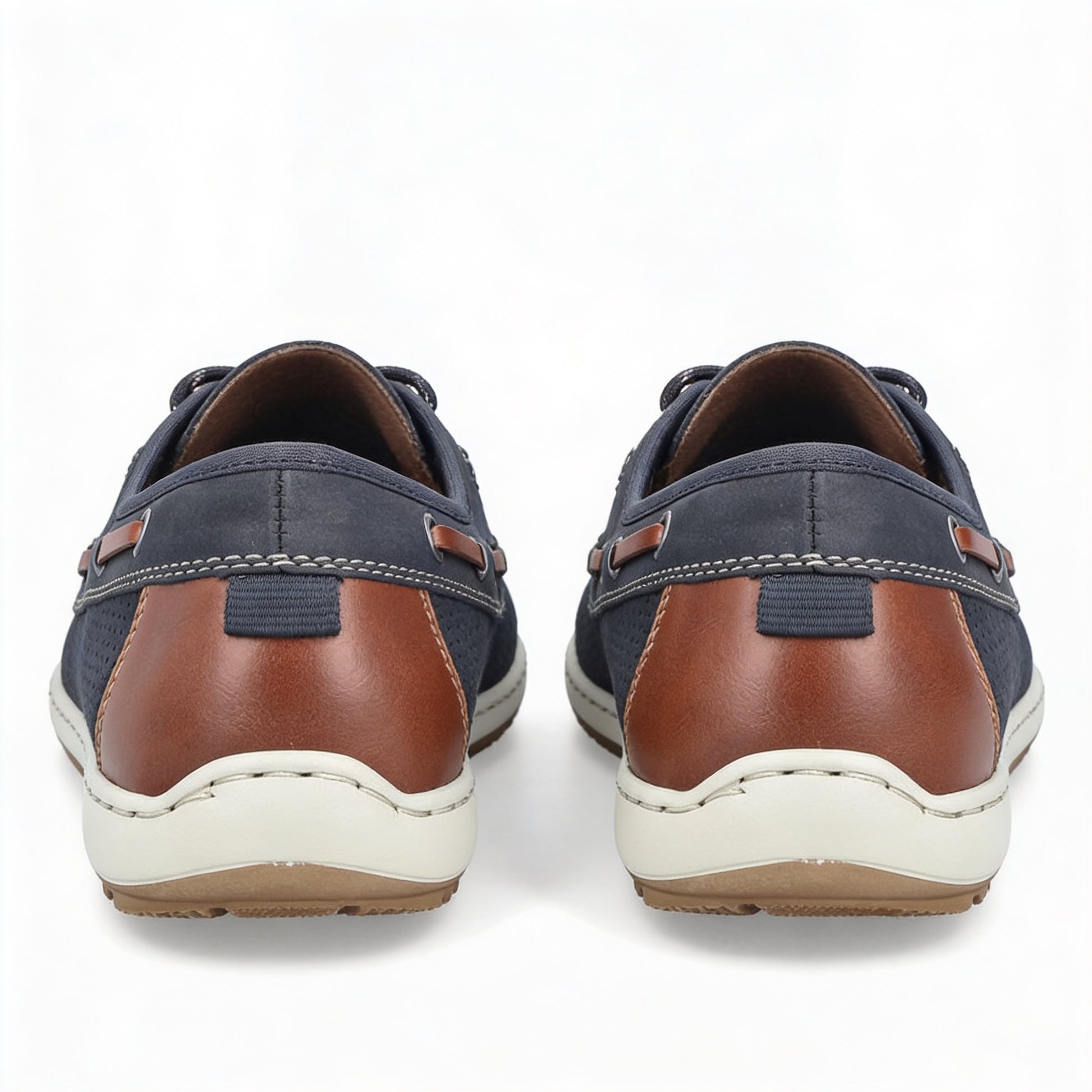 Rieker 08816-14 Mens Loafer Shoes Blue
