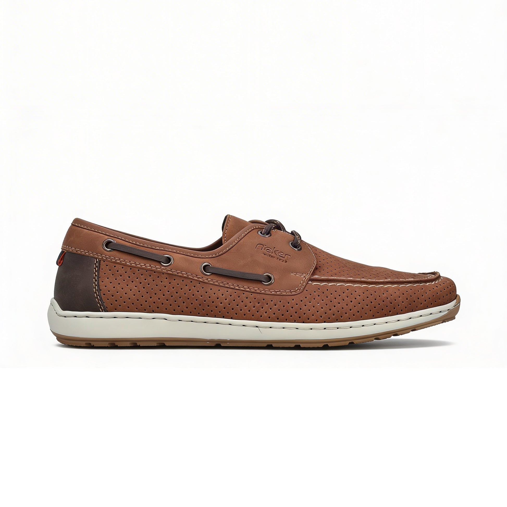 Rieker 08816-24 Mens Loafer Shoes Brown
