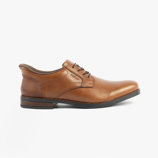 Rieker 10353 Mens Slip-On Shoes Brown