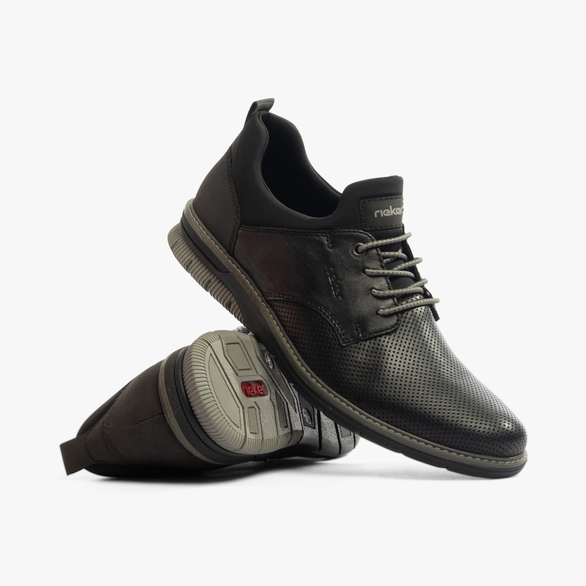 Rieker 14450-00 Mens Shoes Black