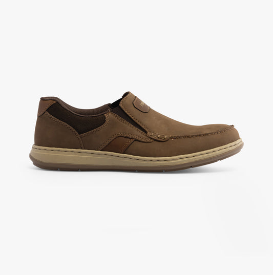 Rieker 17368-25 Mens Shoes Brown