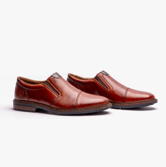Rieker 17659-23 Mens Slip On Brown