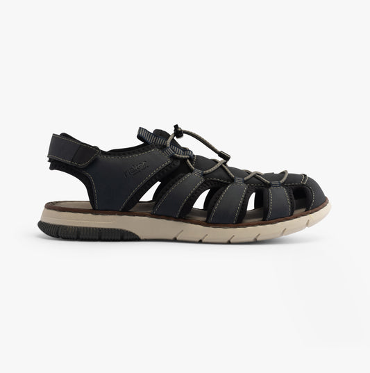 Rieker 25246-14 Mens Sandals Blue