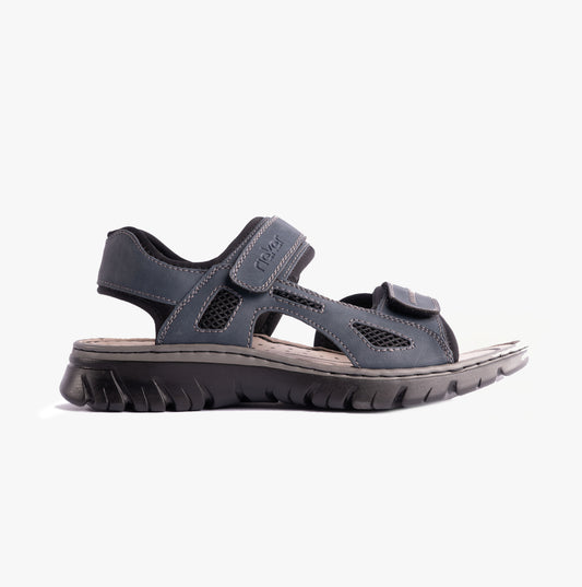Rieker 26761-14 Mens Sandals Blue