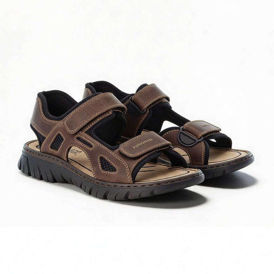 Rieker 26761-26 Mens Sandals Brown
