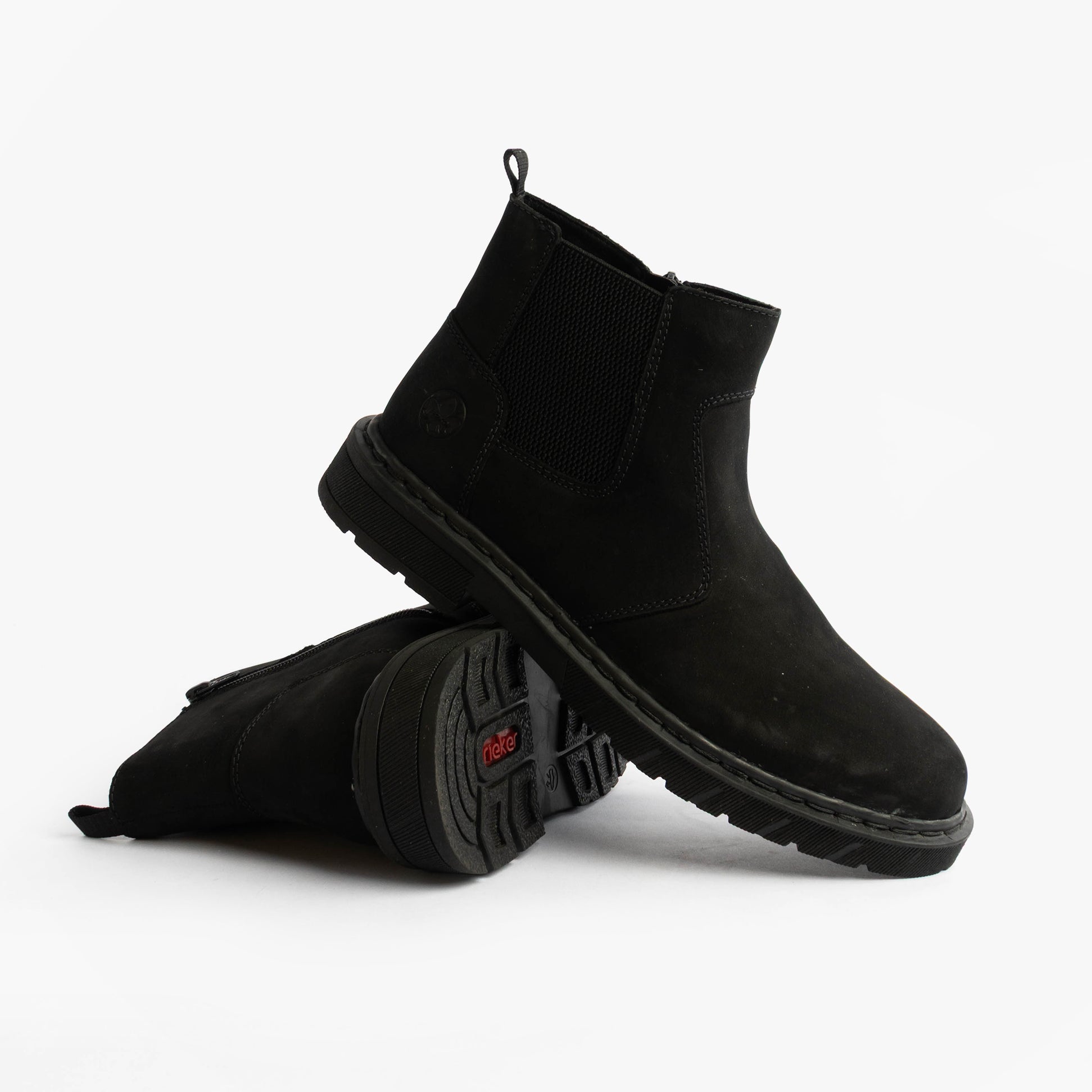 Rieker 31650-00 Mens Boots Black