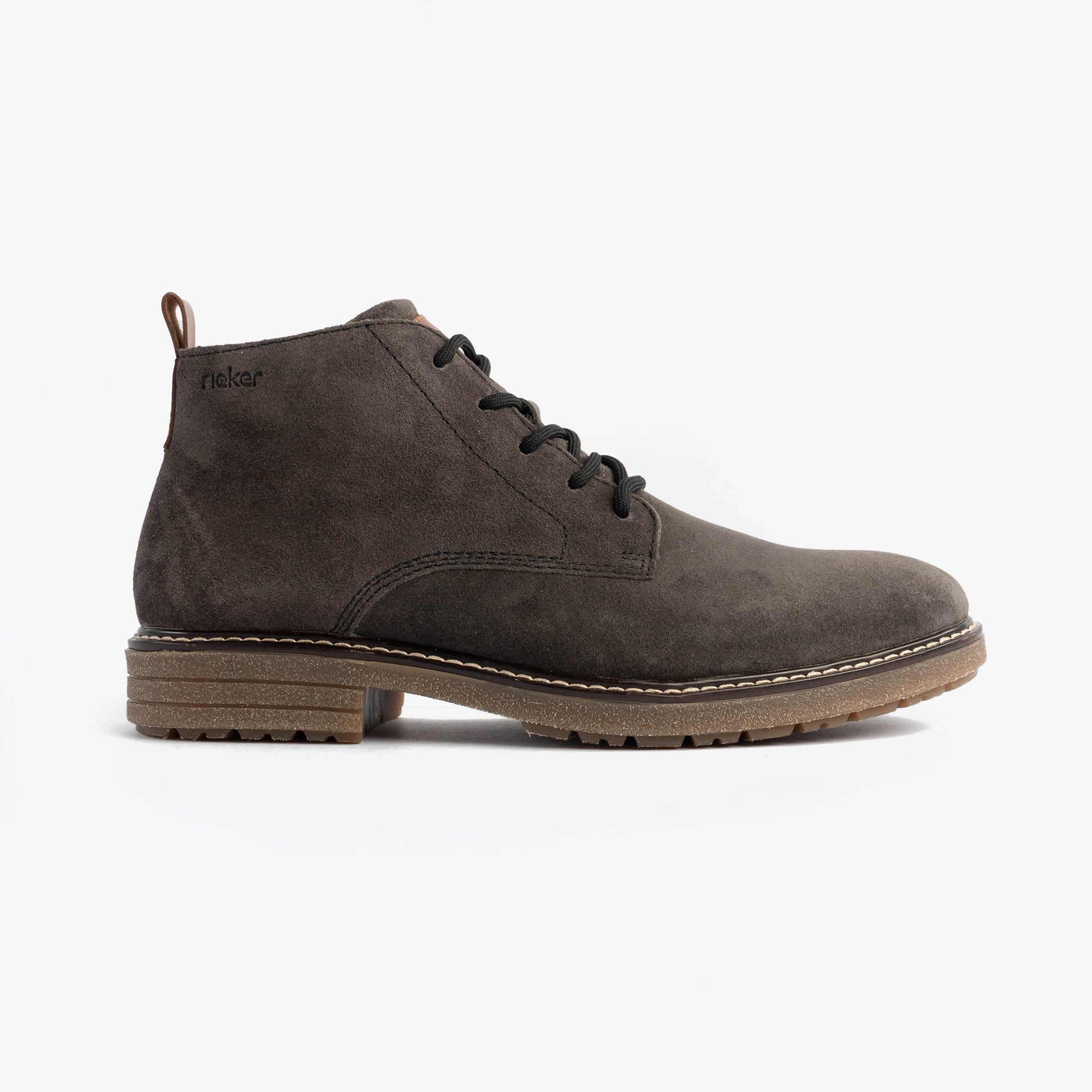 Rieker 33106-45 Mens Boots Grey