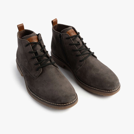 Rieker 33106 Mens Chukka Boots Grey
