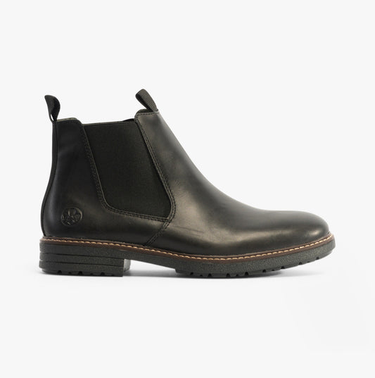 Rieker 33180-00 Mens Boots Black
