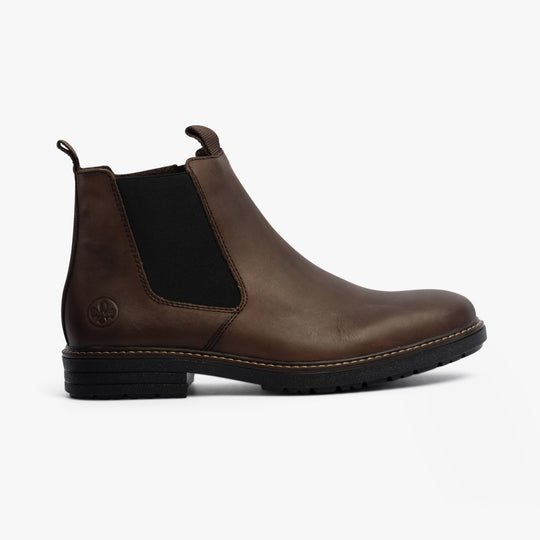 Rieker 33180 Mens Chelsea Boots Brown