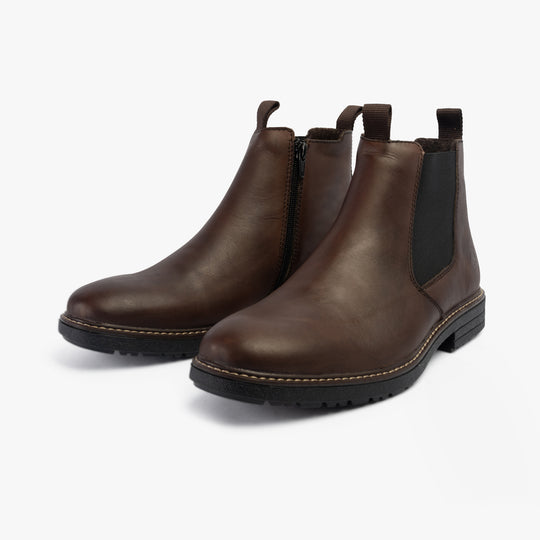 Rieker 33180 Mens Chelsea Boots Brown