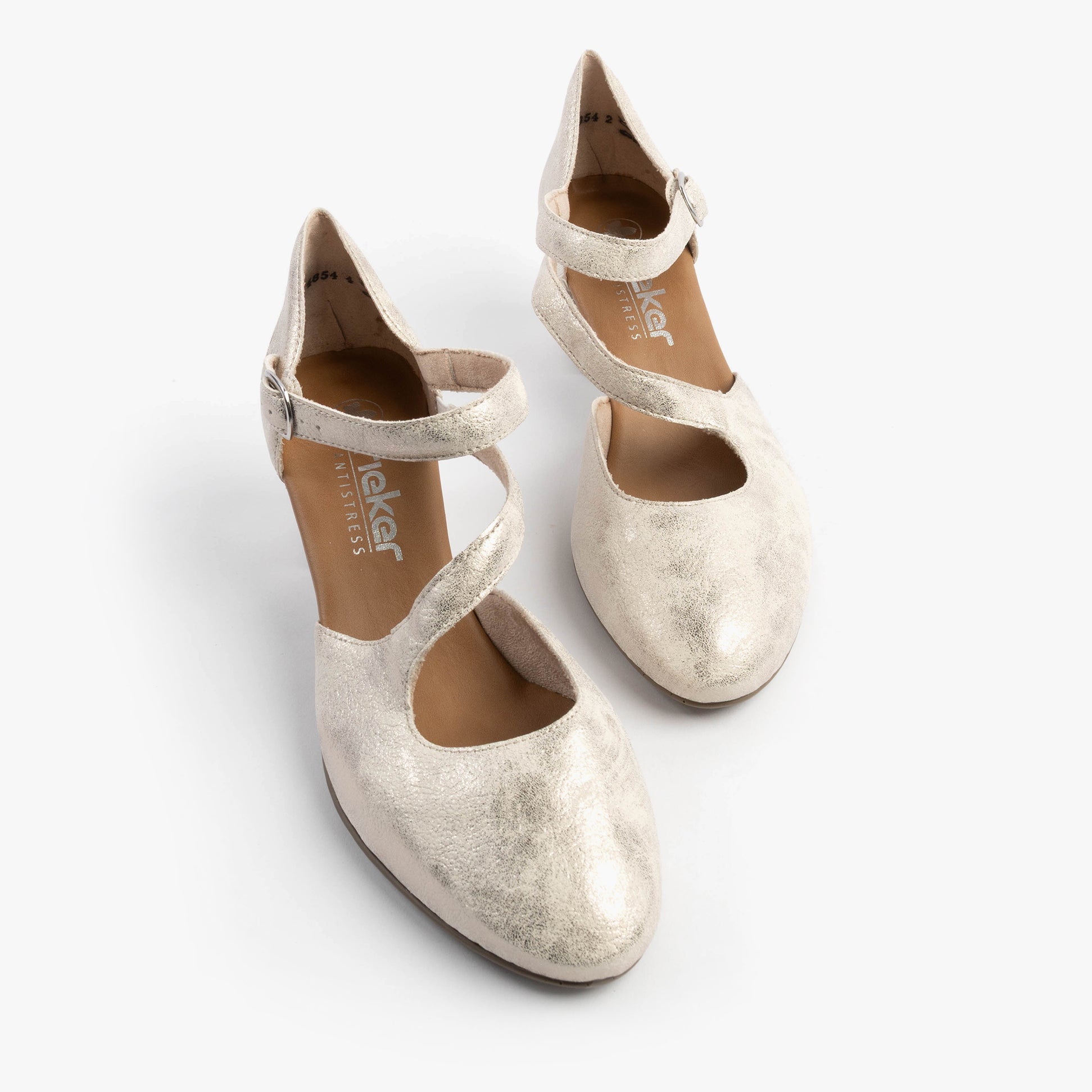 Rieker 41080-60 Womens Shoes Beige