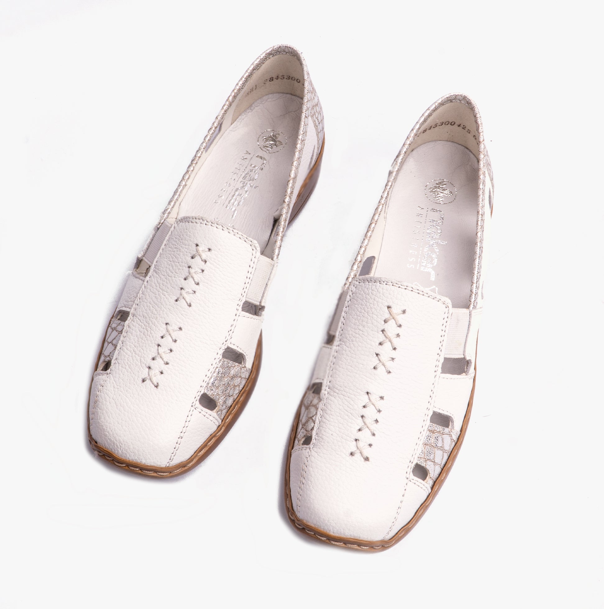 Rieker 41385-80 Womens Shoes White