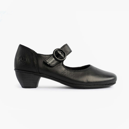 Rieker 41756 Womens Court Shoes Black