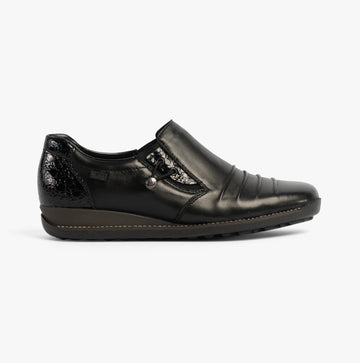 Rieker 44254-00 Womens Shoes Black