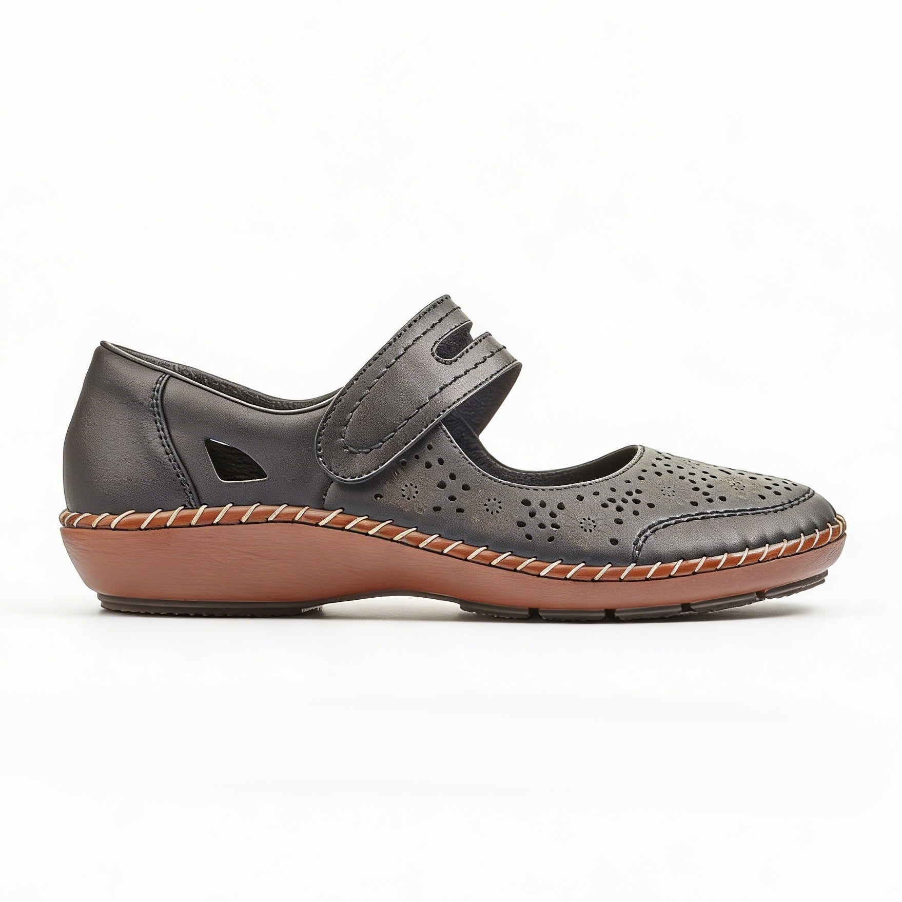 Rieker 44875-00 Womens Mary Jane Shoes Black