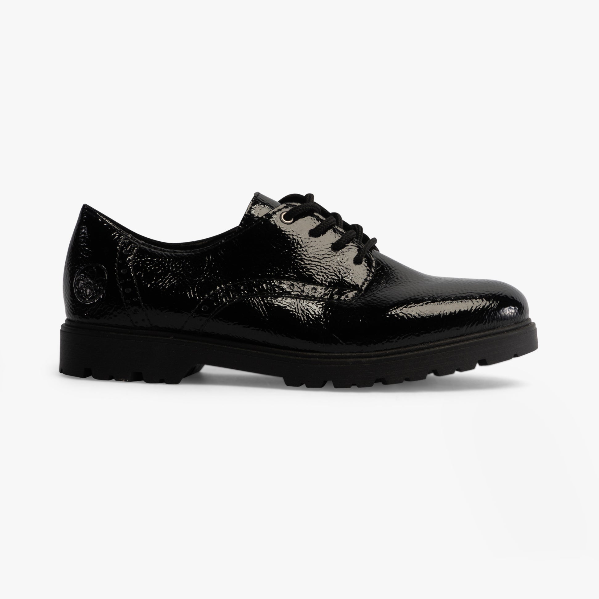 Rieker 45502-00 Womens Shoes Black