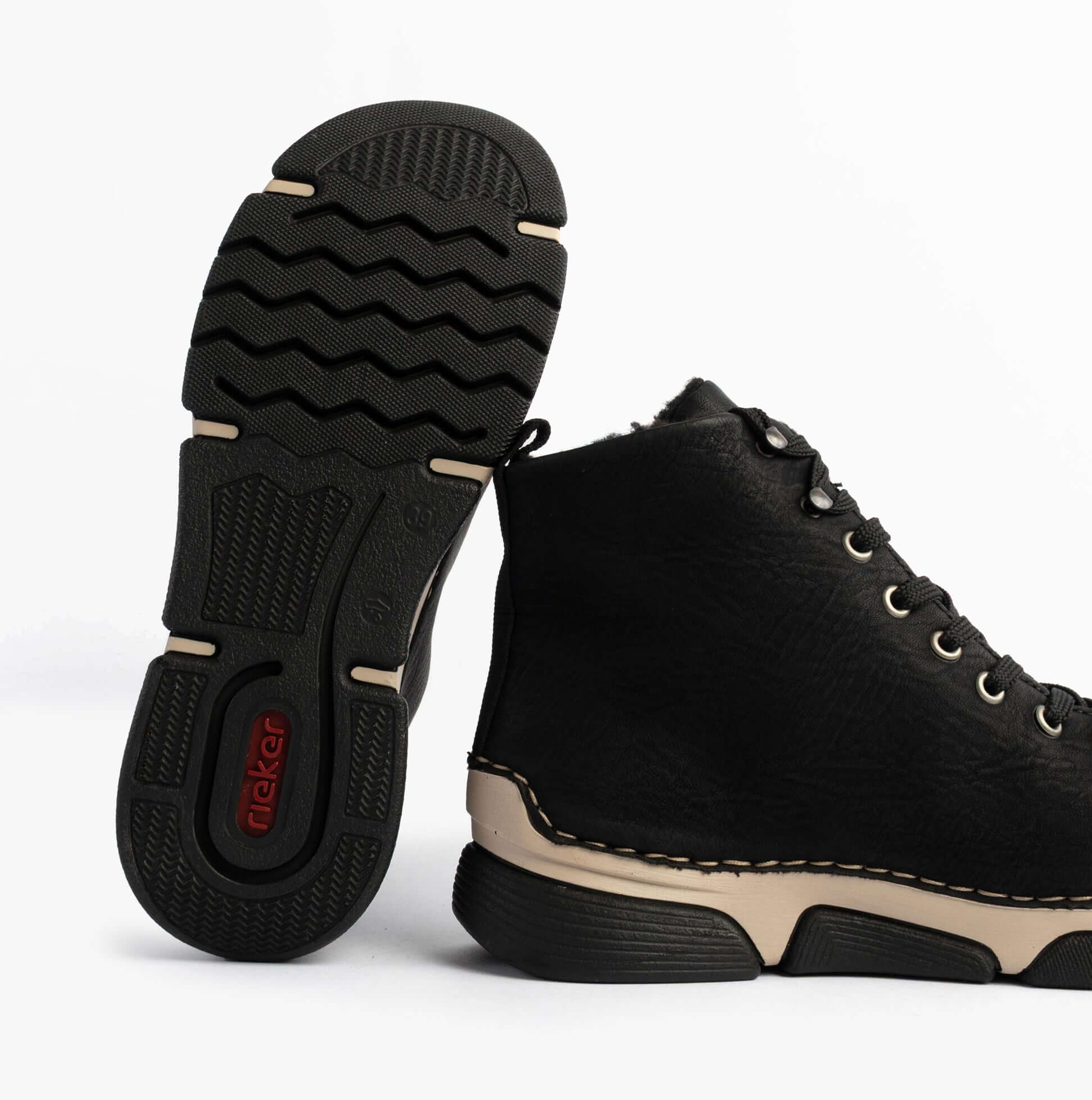 Rieker 45920-01 Womens Boots Black