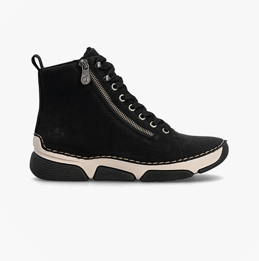 Rieker 45920-01 Womens Boots Black