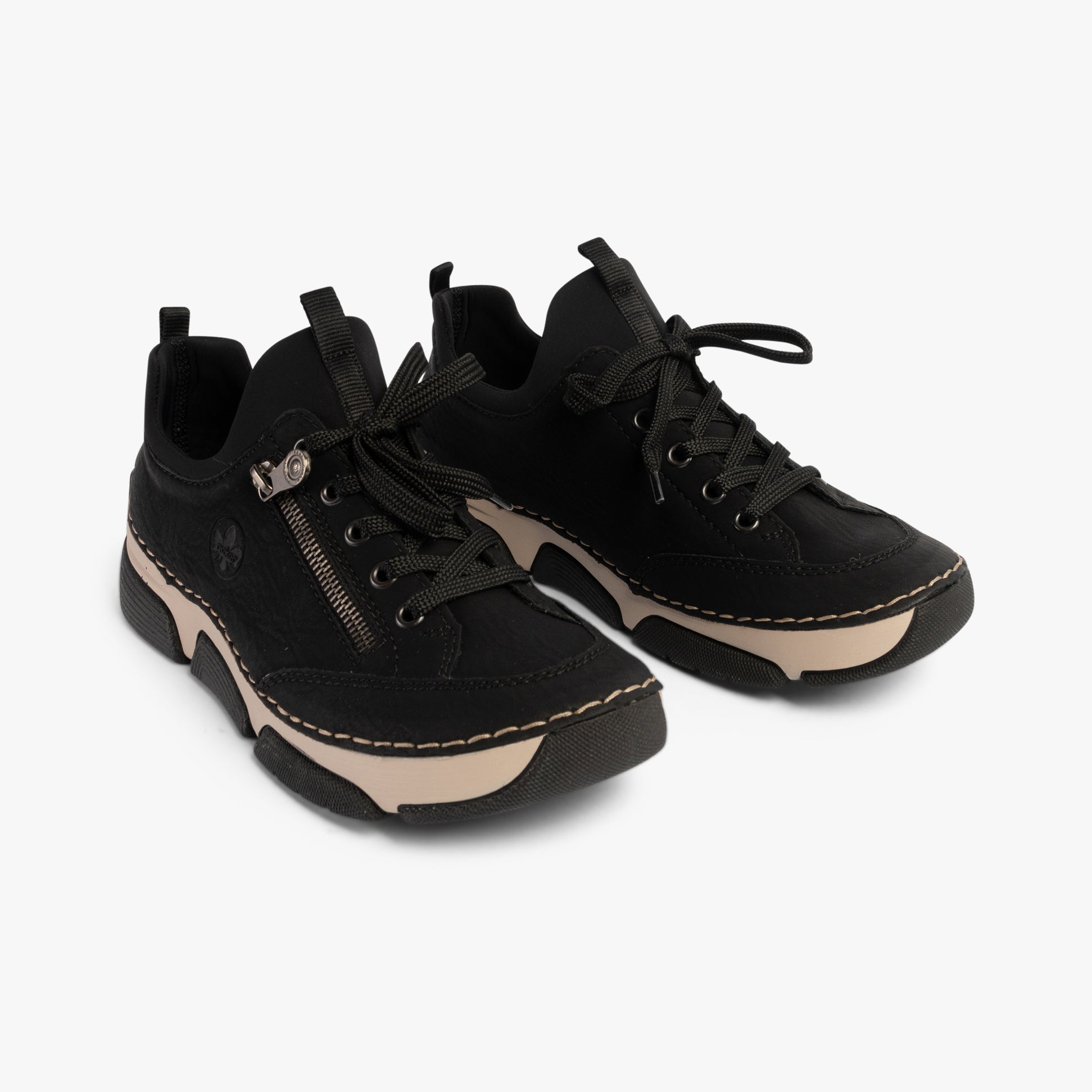Rieker 45973-00 Womens Shoes Black