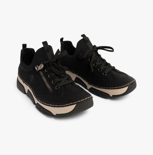 Rieker 45973-00 Womens Shoes Black