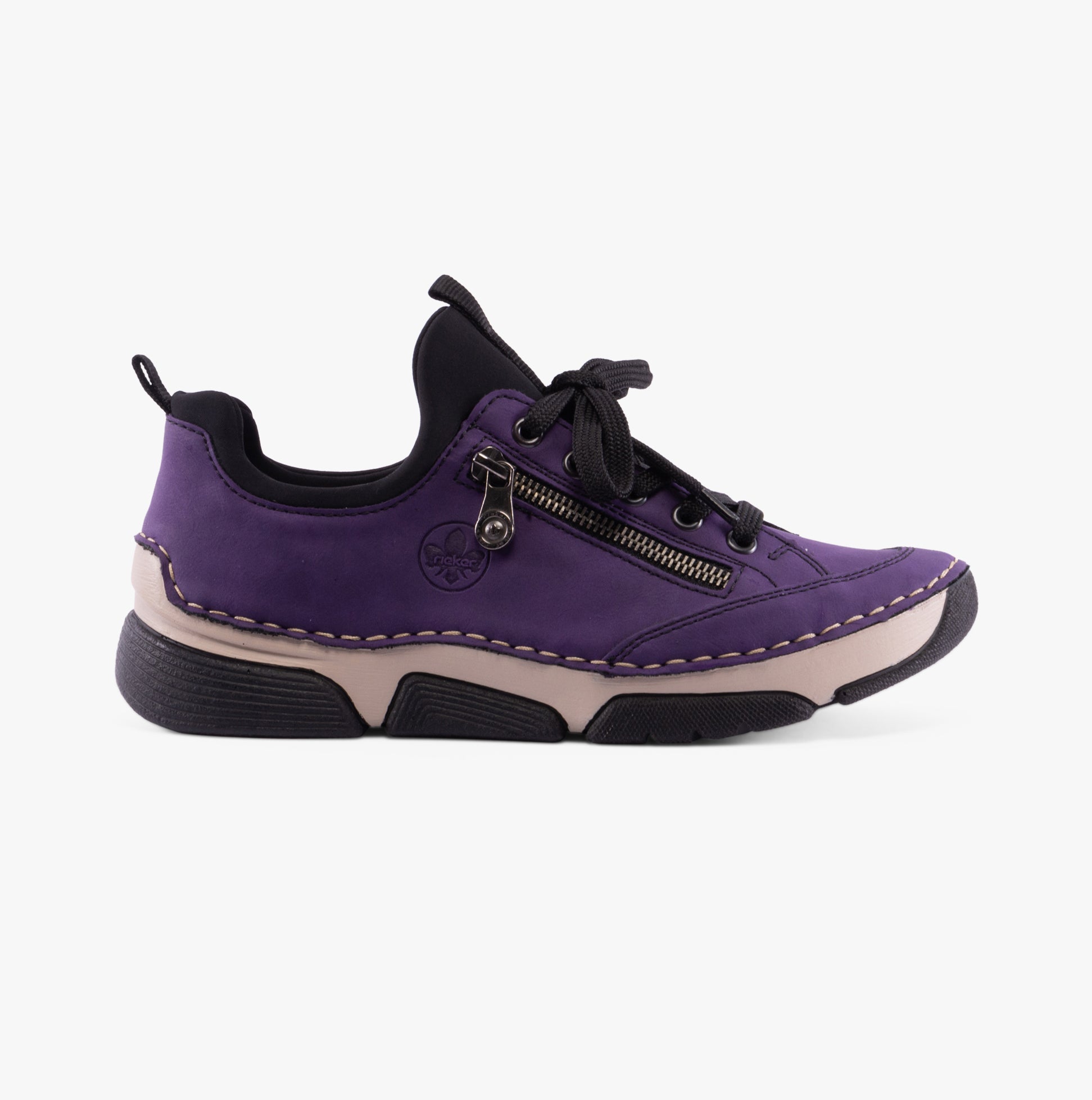 Rieker 45973-30 Womens Shoes Purple