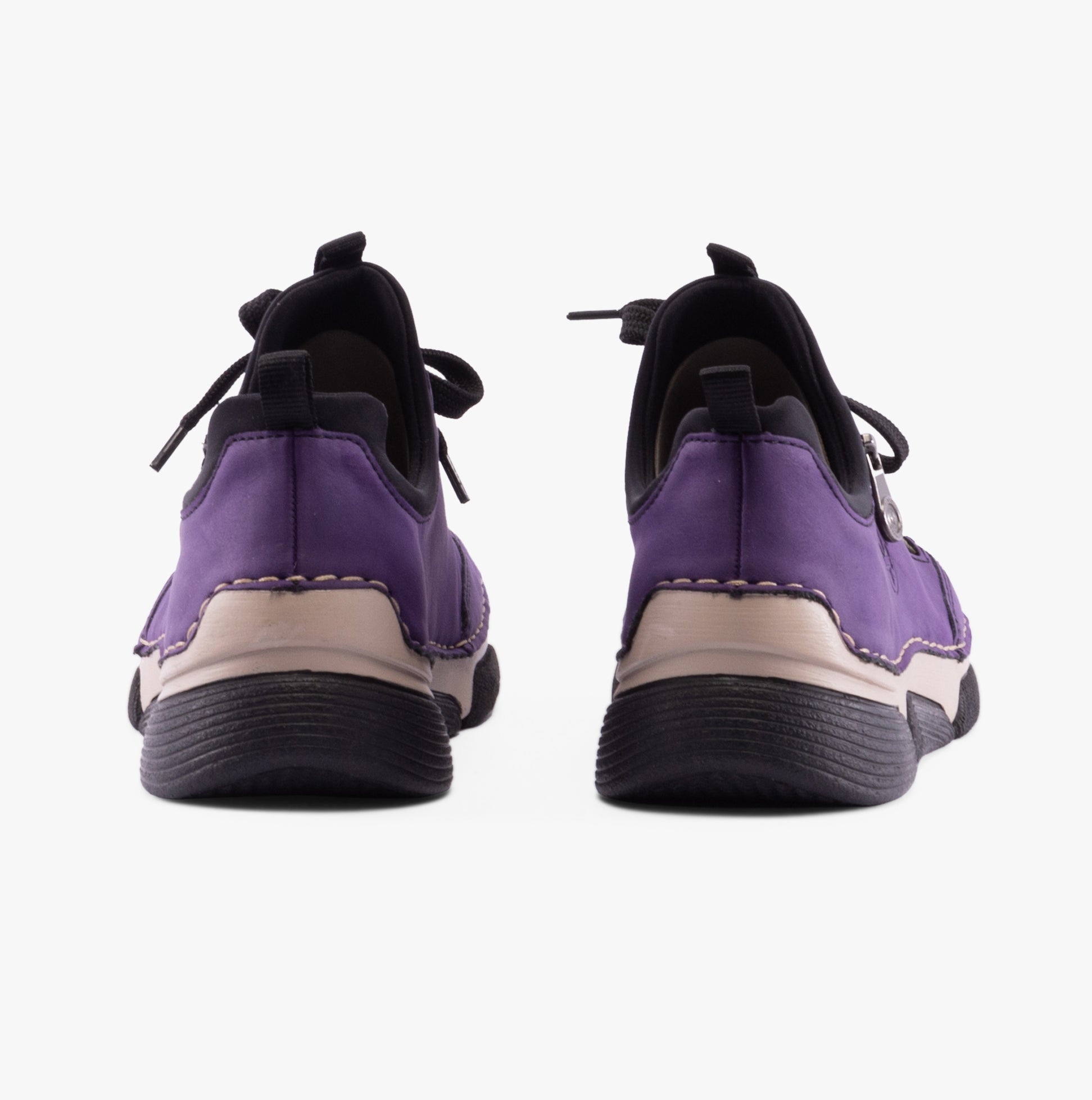 Rieker 45973-30 Womens Shoes Purple