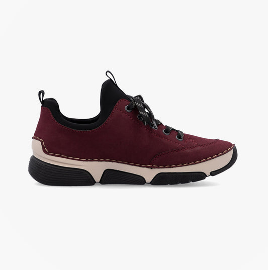Rieker 45973-36 Womens Shoes Red
