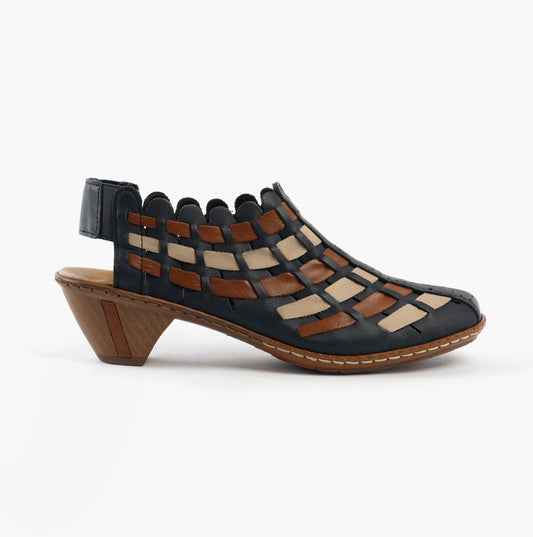 46778-14 Womens Shoes Blue Combination