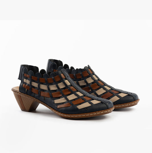 46778-14 Womens Shoes Blue Combination