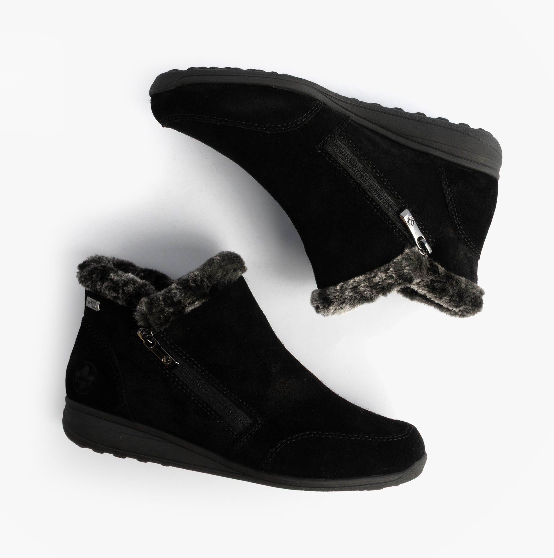 Rieker 47256-00 Womens Boots Black