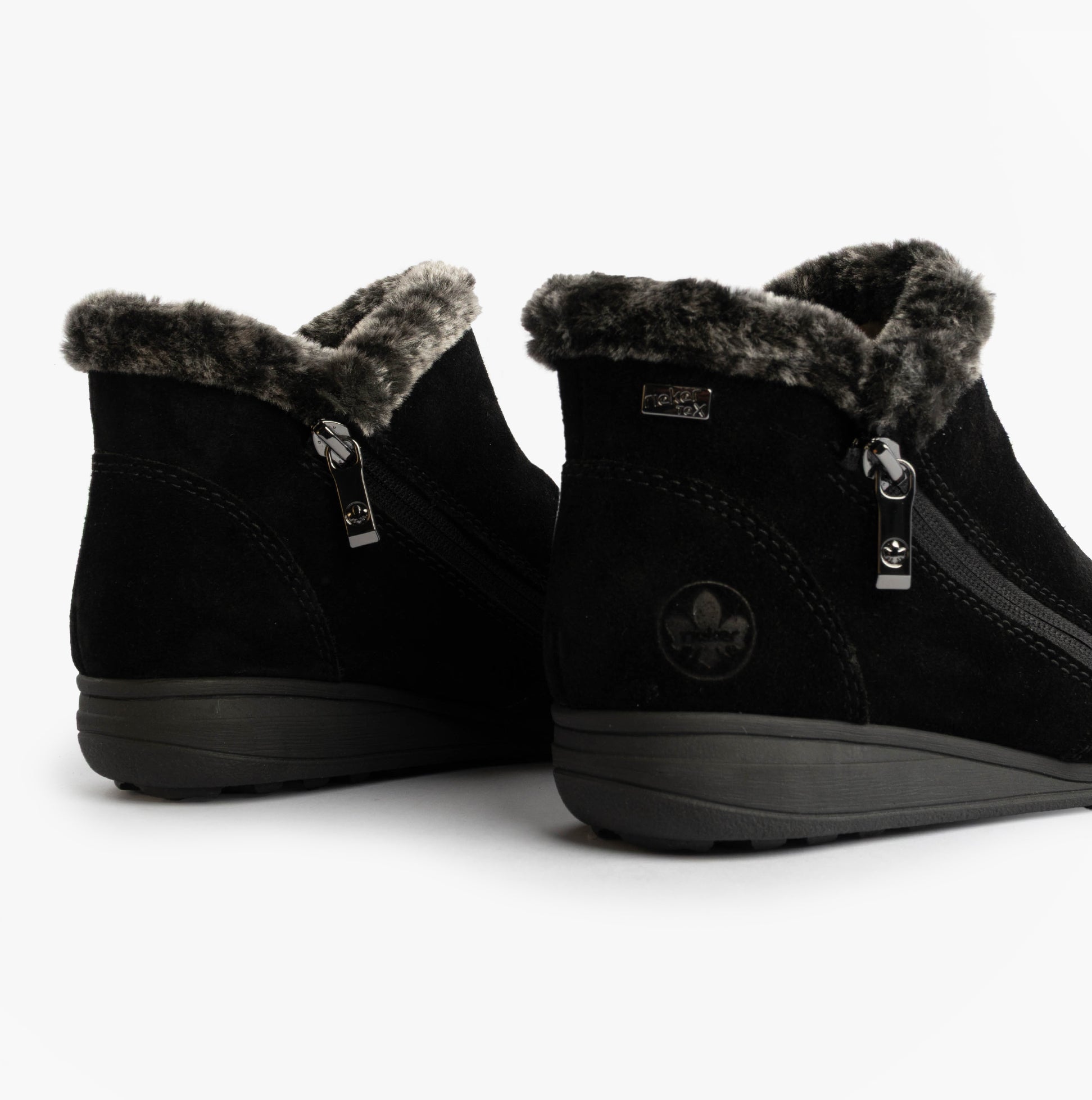 Rieker 47256-00 Womens Boots Black