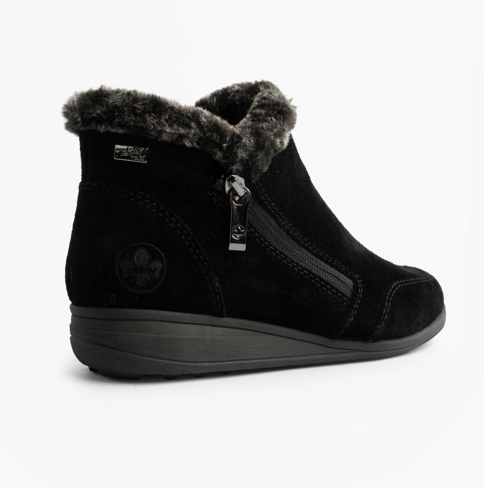 Rieker 47256-00 Womens Boots Black